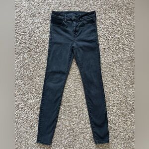 American Eagle Outfitters Dark Gray Stretch Jeans size 6